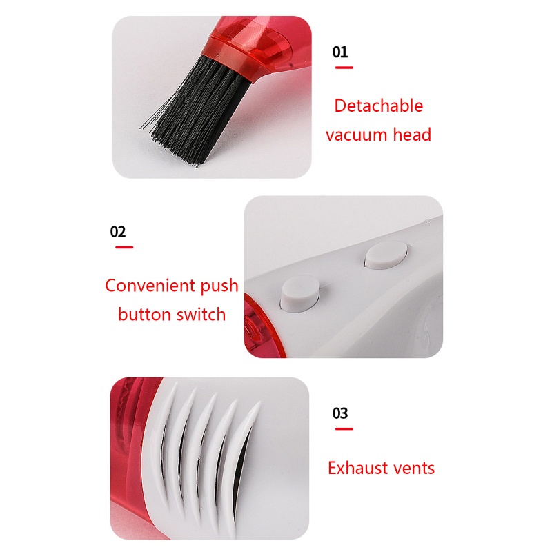 Máy Hút Bụi Bàn Phím Kết Nối USB