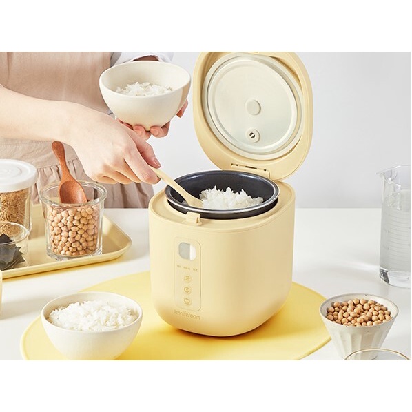 &lt;BH 1 năm&gt; NỒI CƠM ĐIỆN MINI HÀN QUỐC JENNIFEROOM MACARON MẪU MỚI NHẤT 2022