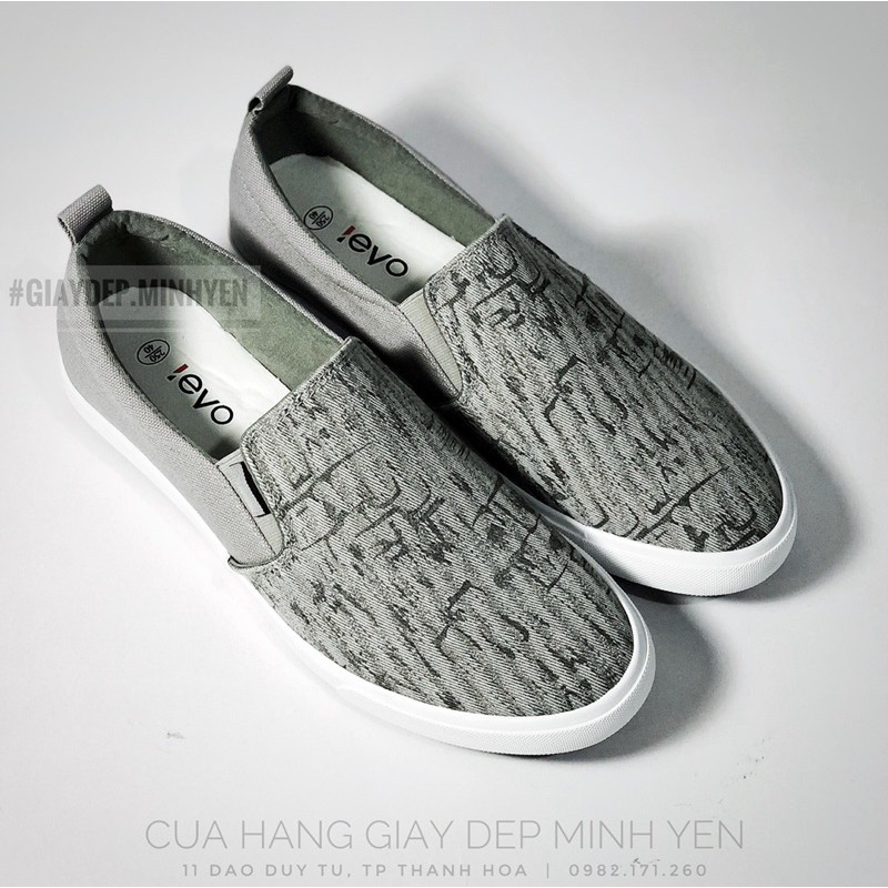 SLIP ON NAM LEYO - GIẦY LƯỜI VẢI NAM ĐẾ MỎNG SO1534