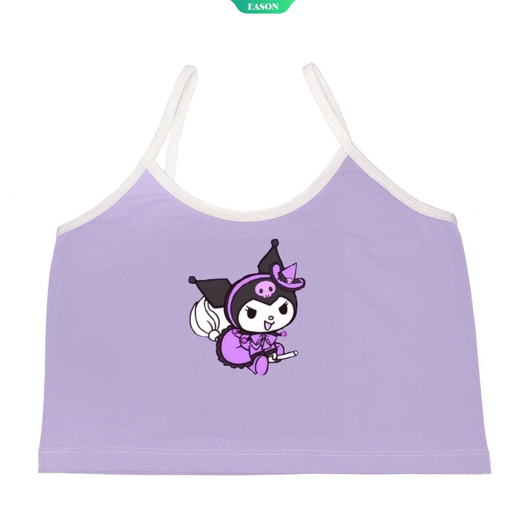 Dễ Thương Áo Lót Hai Dây In Hình Hello Kitty Phong Cách Nhật Bản Cho Nữ