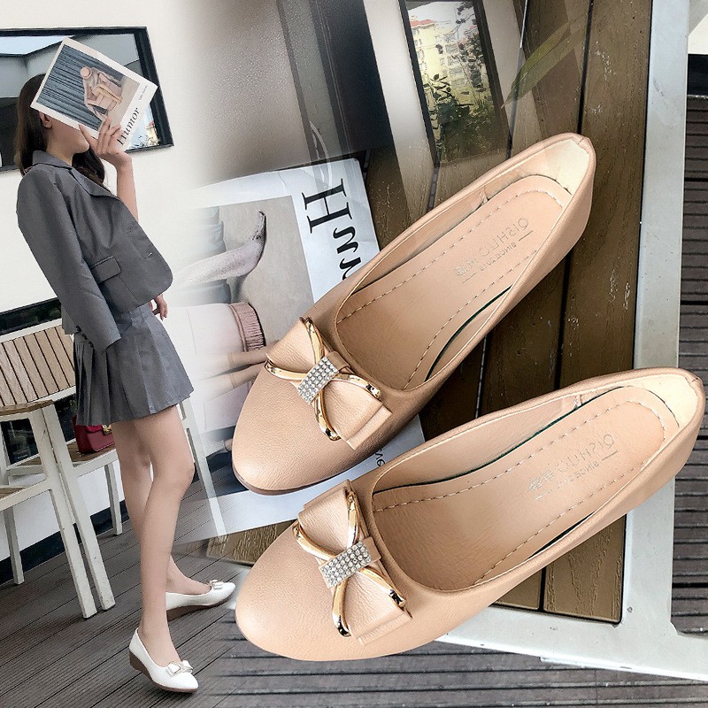 Giày Búp Bê Gót Cao 3cm N029 | BigBuy360 - bigbuy360.vn