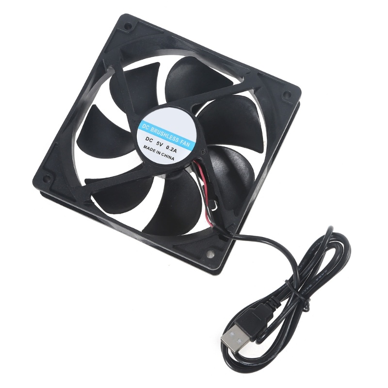Nama Quạt Làm Mát USB Kích Thước 12x12x2.5cm Cho PC Bộ Định Tuyến TV Box