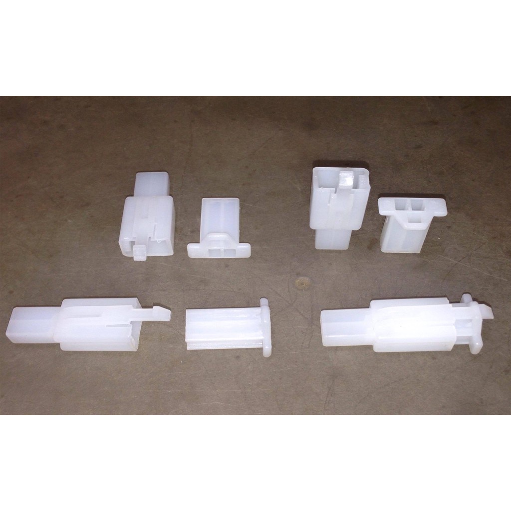 Set 5 Bộ Giắc Cắm  2P, 3P, 4P, 6P, 9P Nối Dây Điện Cho Xe Máy, ÔTô