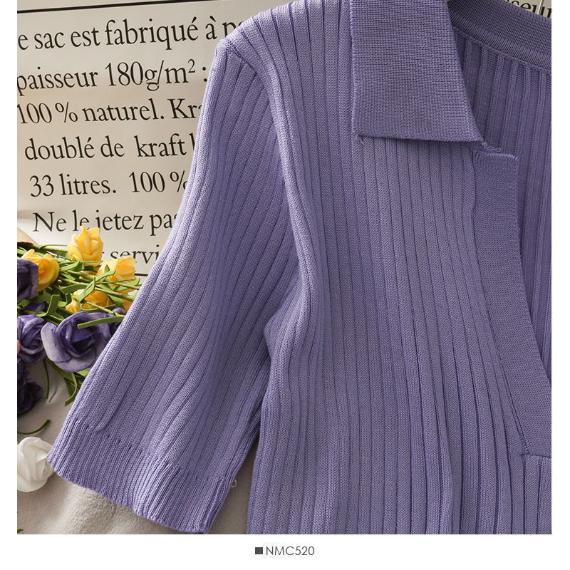 Đầm Body Nữ Ngắn Len Trơn Cổ Chữ V Smide Clothing