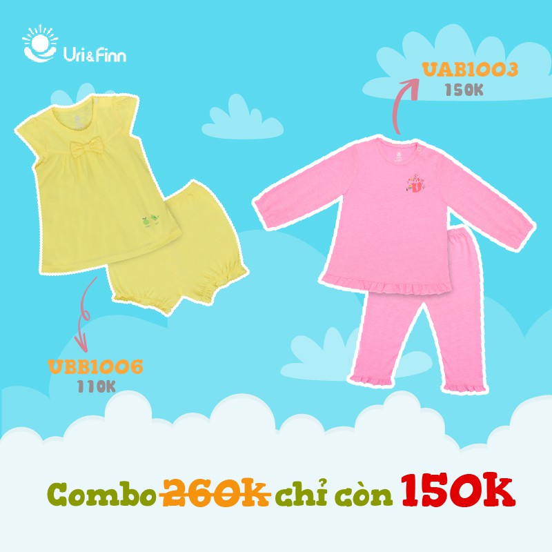 COMBO 150K - Bộ đồ bé gái