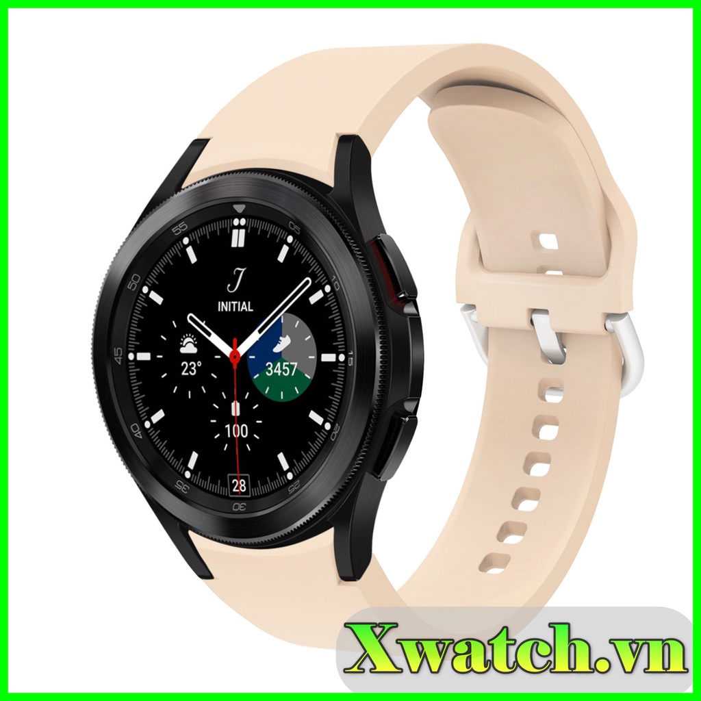 Dây đeo silicon Samsung Galaxy Watch 4, Watch 4 Classic mềm mịn cao cấp