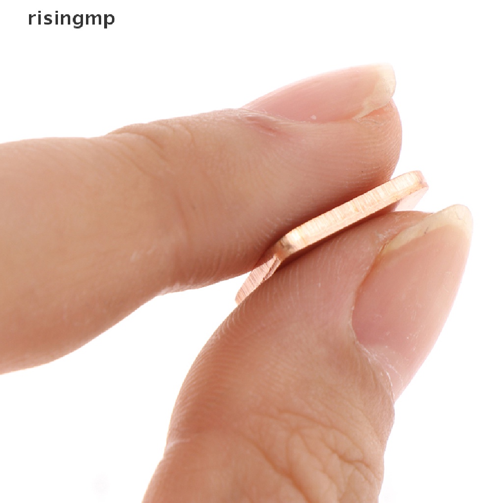 Set 10 Miếng Đệm Đồng Tản Nhiệt 15x15mm Chuyên Dụng ♨Trên đó