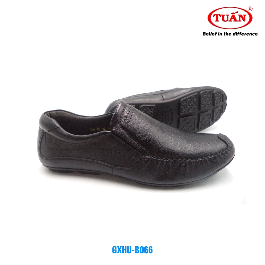 Giày da nam giày lười nam da bò thương hiệu Tuấn GXHU-066
