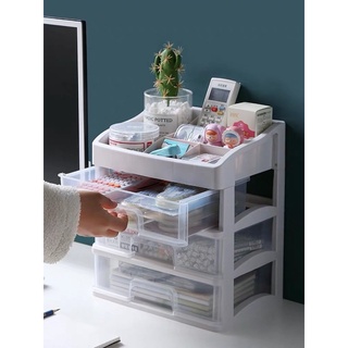 Kệ đựng mỹ phẩm đa năng để bàn nhựa