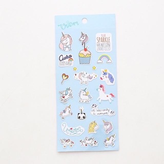 [STICKER] hình dán unicorn mã 004