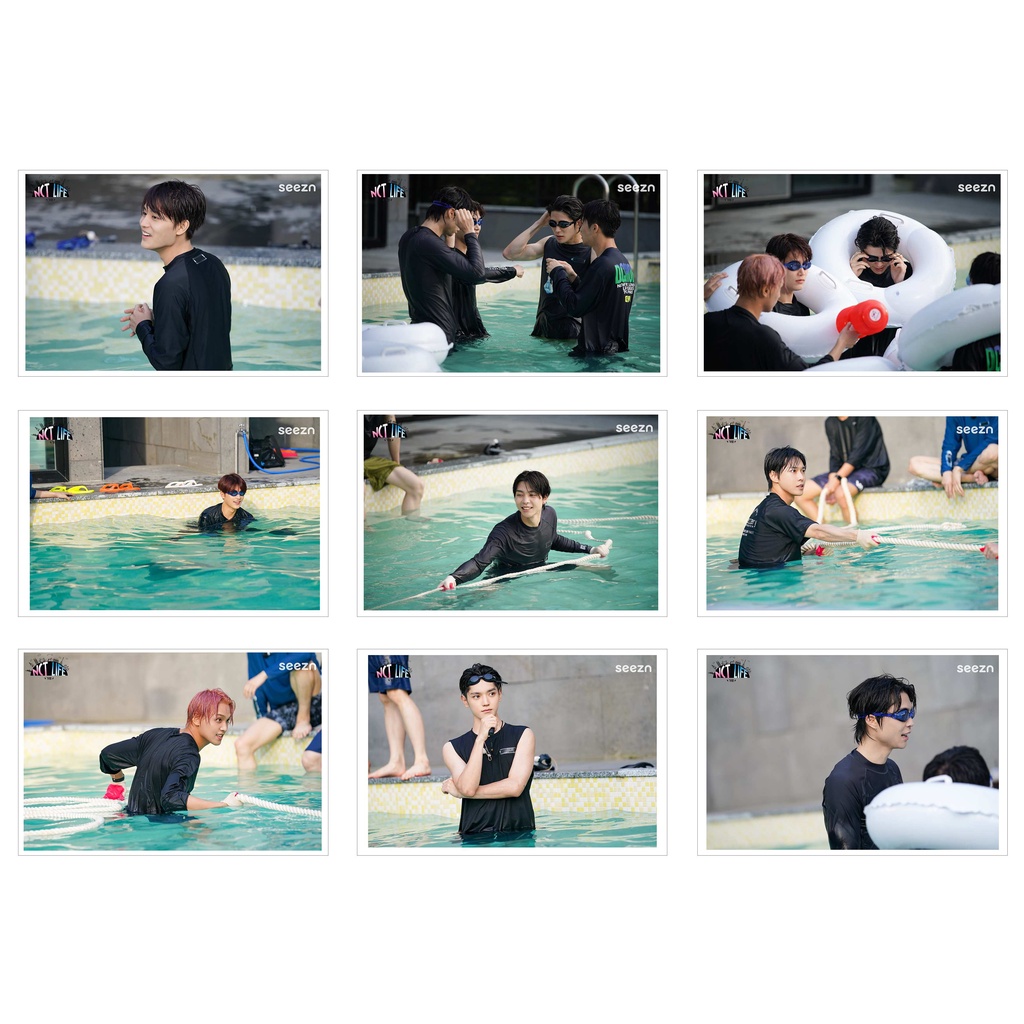 [Ép Lụa] Lomo Card 45 Ảnh NCT127 LIFE in Gapyeong