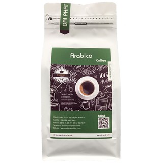 Cà phê Arabica - Cafe rang xay nguyên chất rang mộc 500g - Đại Phát Coffee