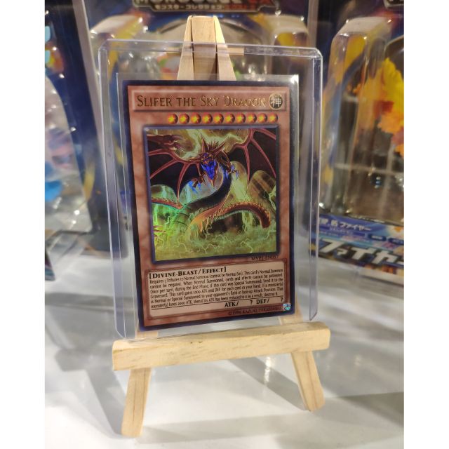 Lá bài Yugioh thần rồng Osiris Slifer The Sky Dragon Ultra Rare - Thần rồng Osiris - Tặng bọc bài nhựa bảo quản