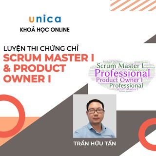 Toàn quốc- [E-voucher] FULL khóa học CNTT - Luyện thi chứng chỉ Scrum Master I (PSM I) và Product Owner I (PSPO I)