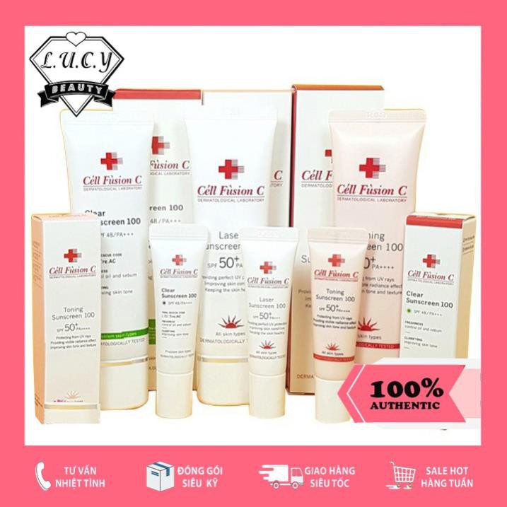 Hàng Hàn- Kem Chống Nắng Cell Fusion C Sunscreen 100 SPF PA50+++ Chính Hãng 100%