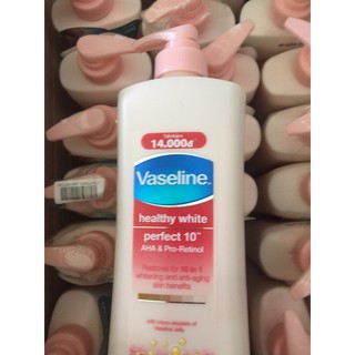 Sữa dưỡng thể trắng da chống Lão Hoá Vaseline 350ml