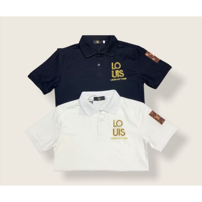Áo thun cổ trụ thêu logo √£ phong cách ( Chất liệu cotton 100%, | BigBuy360 - bigbuy360.vn