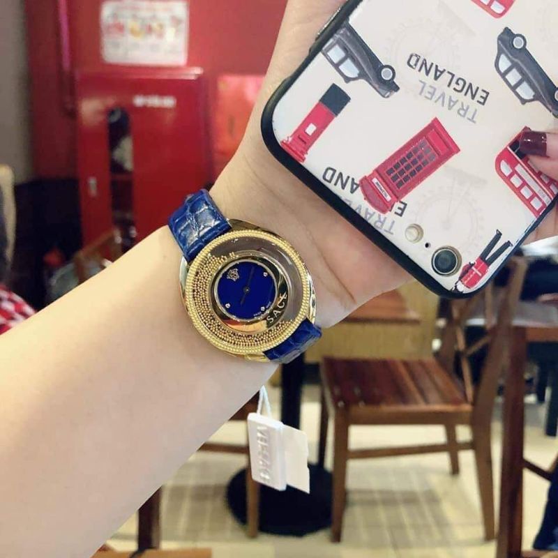 Đồng Hồ Nữ VS versare Đá Chạy mặt kính Shaphia