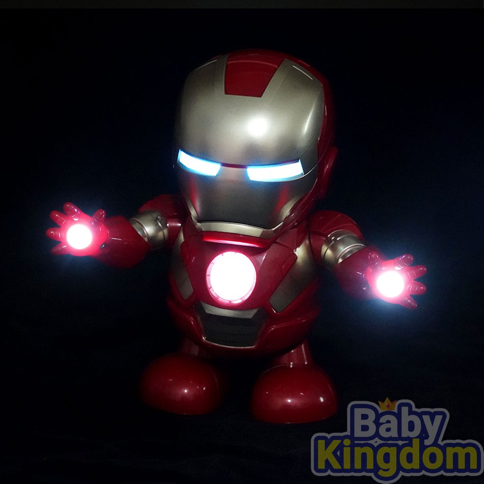 Siêu Phẩm IRON MAN Nhảy Múa Đèn Nhạc Vui Nhộn