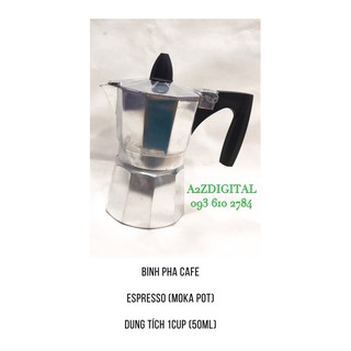 Bình pha cafe espresso dung tích 50ml