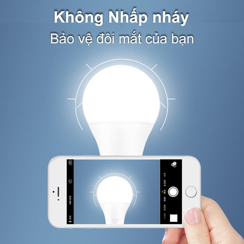 Bóng Đèn Led búp tròn 3w, Bóng Đèn led chống nước trang trí Ngoài Trời Chống Nướ