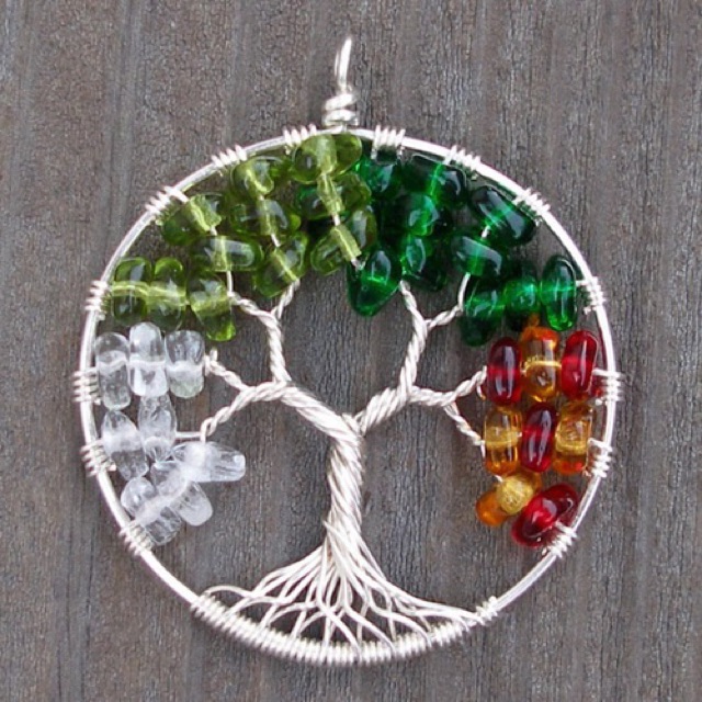 Đá trang trí tree of life hoặc làm vòng tay