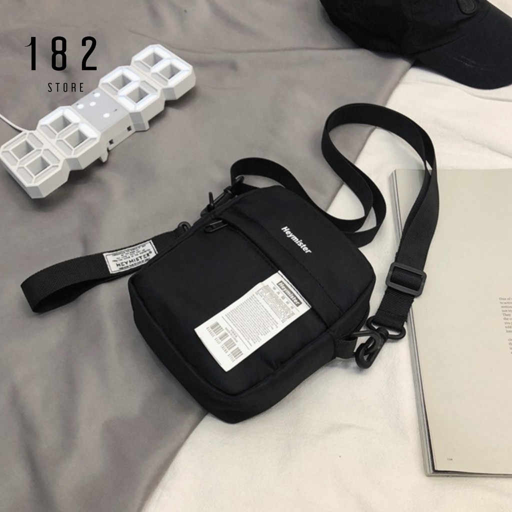 Túi Đeo Heymister Mini Unisex Nam Nữ Thời Trang Nhỏ Gọn Tiện Lợi Tặng Kèm Khoá Dây Hàng GenZ - The Black Box | BigBuy360 - bigbuy360.vn