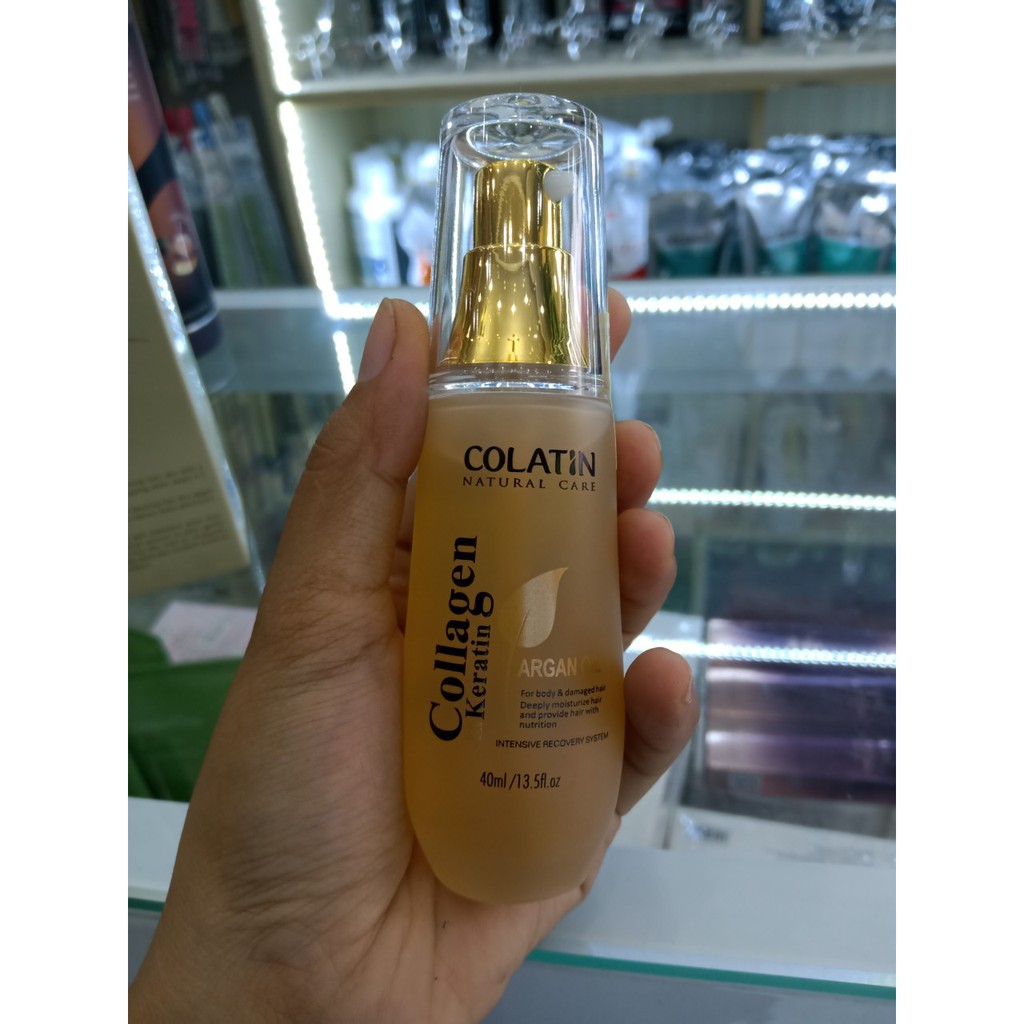 TINH DẦU VÀNG ARGAN COLATIN 40ml– PHỤC HỒI TẾ BÀO GỐC VÀ KÍCH THÍCH MỌC TÓC