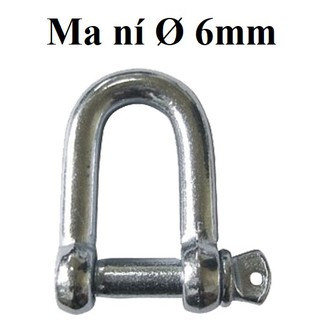 Ma ní chữ U Ø [ 6mm ]