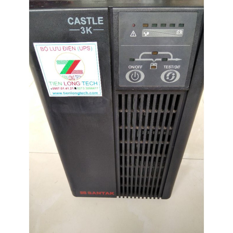 BỘ LƯU ĐIỆN UPS ONLINE SANTAK C3KE 3KVA-2400W