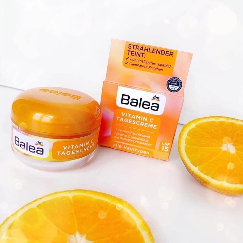 Kem dưỡng trắng da Balea Vitamin C