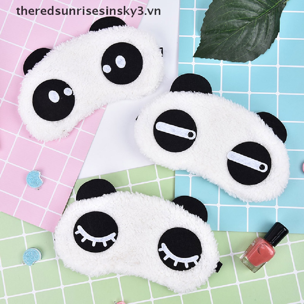 Mặt Nạ Ngủ Hình Gấu Trúc Dễ Thương Xinh Xắn