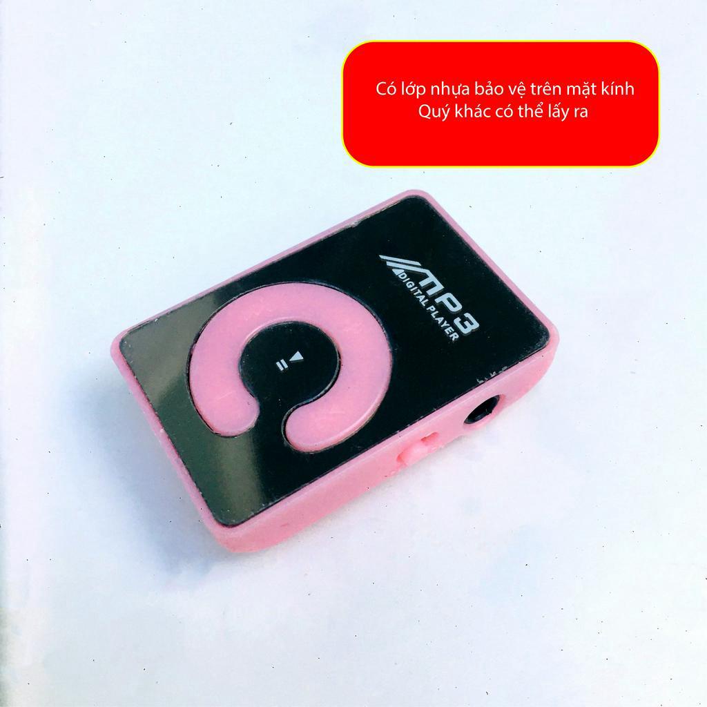 Máy nghe nhạc mp3 di động bỏ túi có hộp kèm tai nghe