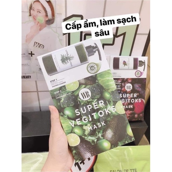 Mặt Nạ Rau Củ Quả Super Vegitoks Mask