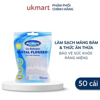 Tăm chỉ nha khoa Beauty Formulas Active Oral care Interdental Flossers - 50 cái