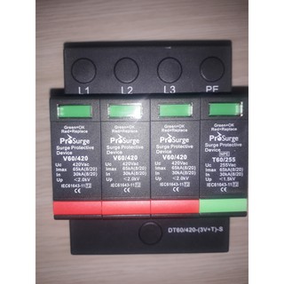 Cắt sét Lan truyền 3 Pha AC 65kA Cho Solar Hãng Prosurge/ Mỹ