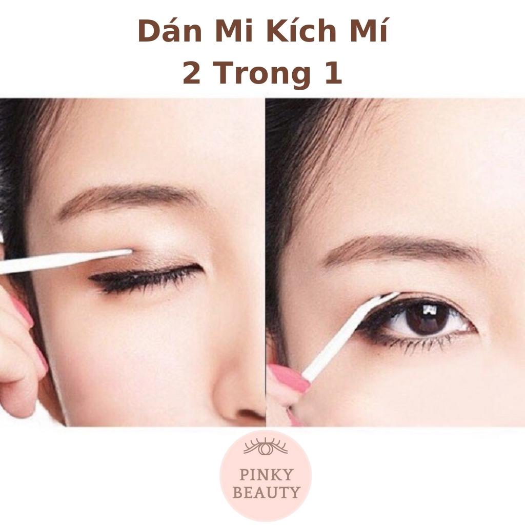 Keo Dán Lông Mi, Kích Mí, Keo Dán Mi Giả 2 Trong 1 Trong Suốt Bền Không Gây Đau Rát Kích Ứng Da Lọ 12ml - Pinky Beauty