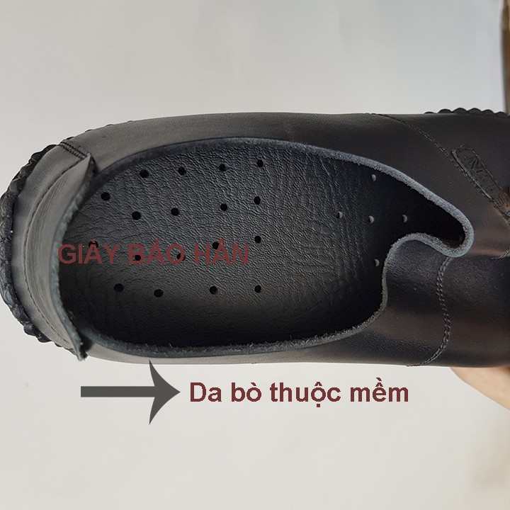 Giày Lười Da Nam Da Bò Mềm Mã SL05