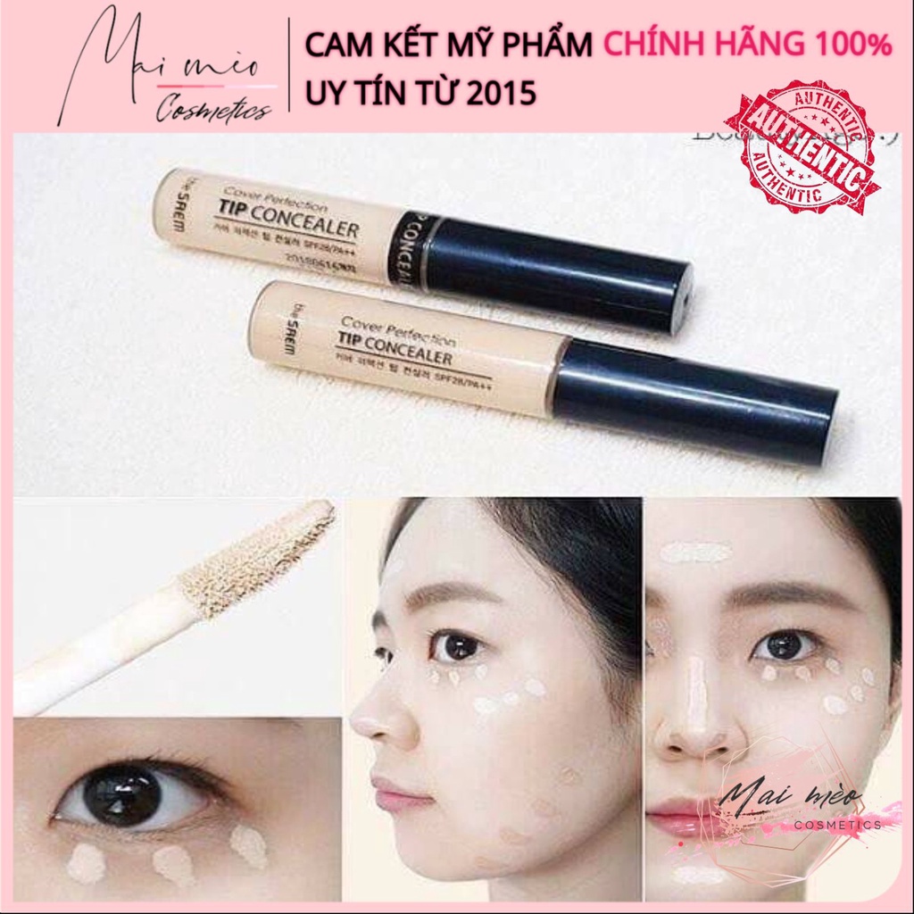 [FREESHIP] Che Khuyết Điểm The Seam Cover Perfection Tip Concealer