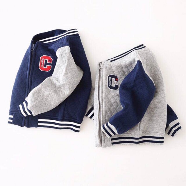 Áo nỉ trần trám bé trai