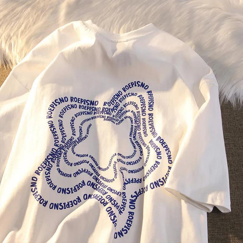 NRVP Áo Thun 100% Cotton Dáng Rộng Thời Trang Hàn Quốc Cho Nữ