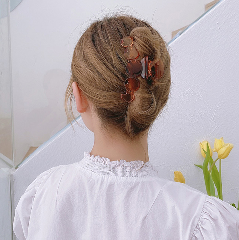 Kẹp gắp tóc bằng Acrylic thời trang