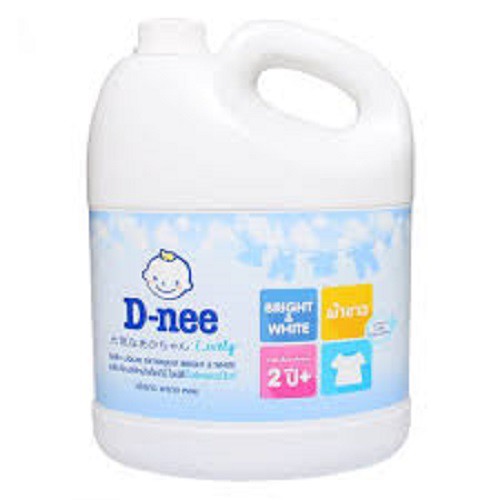 Combo 2 can Nước Giặt Dnee trắng 3000ml Thái Lan chính hãng