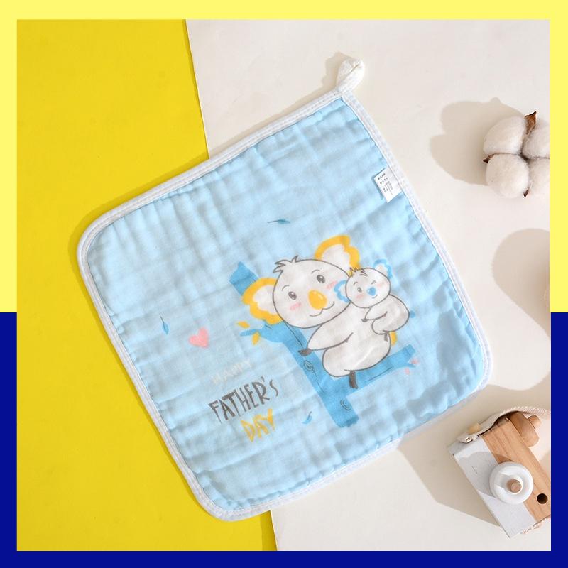 Set 5 Khăn Xô 6 Lớp Cho Bé, Khăn Sữa Cho Bé Kích Thước 30*30 Siêu Thấm Hút - Tiny Kids