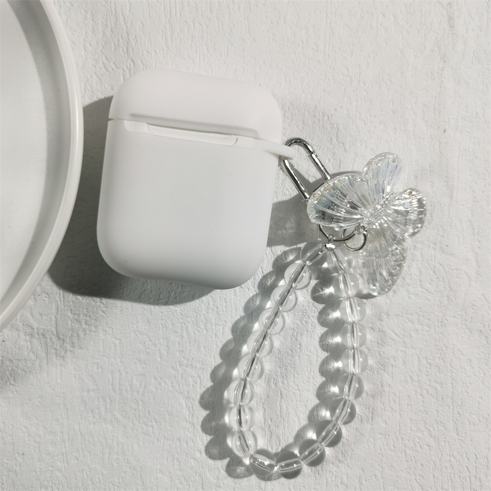 Vỏ Bảo Vệ Hộp Sạc Tai Nghe Inpods Hình Gấu Hoạt Hình Kèm Móc Khóa