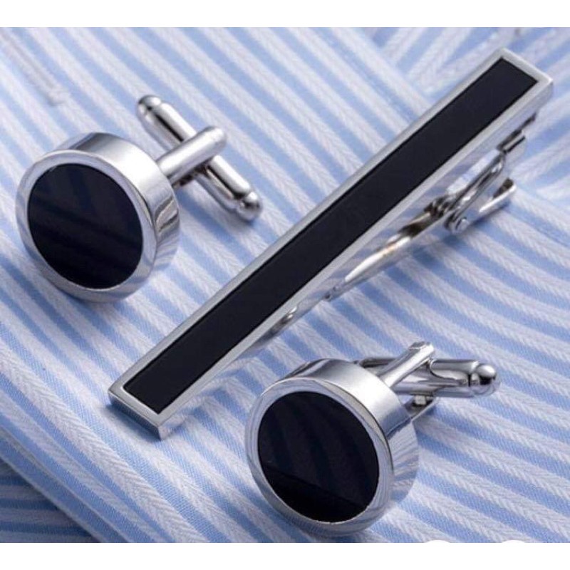 Khuy măng sét Cufflink và Kẹp cà vạt cao cấp