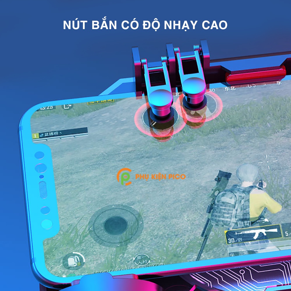 Tay cầm chơi game 6 ngón Memo DL88 tản nhiệt sò lạnh hỗ trợ nút kép PUBG Mobile/ Call of Duty/ROS/FreeFire | BigBuy360 - bigbuy360.vn