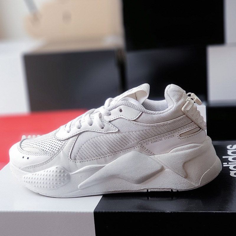 Giày Puma RS-X Triple White, size 38, real 2hand