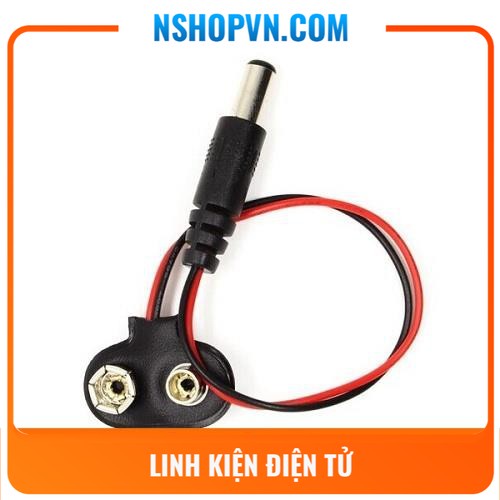 Jack pin 9V đầu ra DC