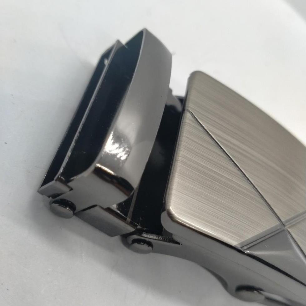 Mặt Khóa Thắt Lưng Nam - Mặt Lăn Bằng Hợp Kim Chống Gỉ Màu Xám Đen Cho Thắt Lưng < 3.7mm